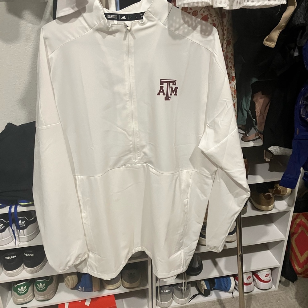 Light weight Texas A&M 3/4 zip up